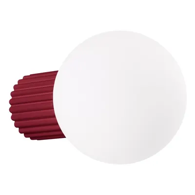 Aplică de perete burgundy Orbital – Sollux