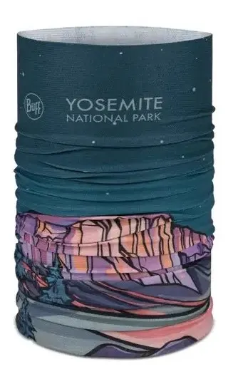 Eșarfă de cap BUFF - Coolnet UV+ National Parks, Yosemite, multicolor