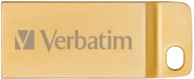 Memorie flash Verbatim - Metal Executive, 32GB, USB 3.0, auriu