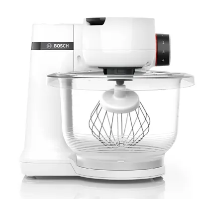 Mixer planetar Bosch - MUMS2TW01, 700W, 4 trepte, 3.8 l, alb