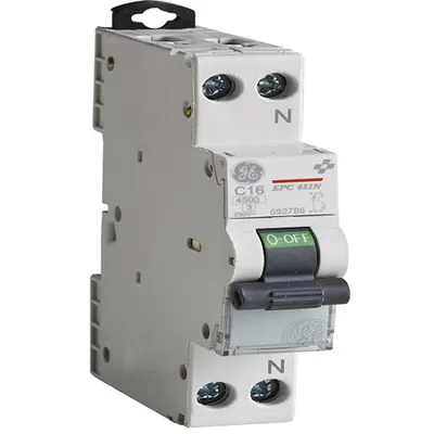 Siguranta automata FAZA+NUL 1P+N 4,5kA 6A/C MCB