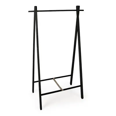 Suport pentru haine negru din lemn de mesteacăn 91x151x50 cm Daiki – Yes Everyday