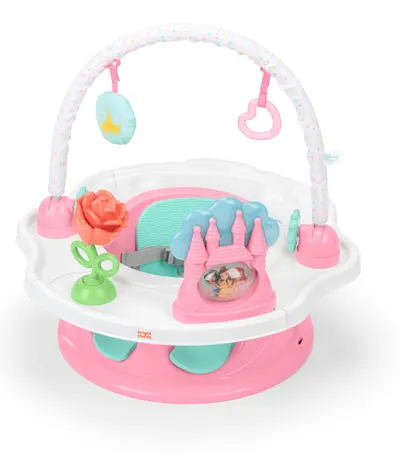 Scaun pentru copii 3 în 1 Bright Starts - Disney Princess, roz