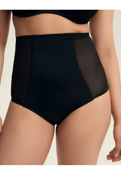 Chiloti modelatori dama cu talie inalta - Negru - Negru
