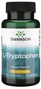 L-Tryptophan, 500 mg, 60 capsule, Swanson