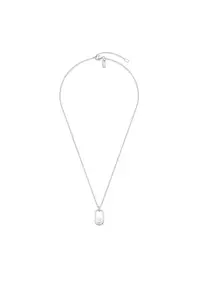 Colier dama - plastic - One Size - Argintiu
