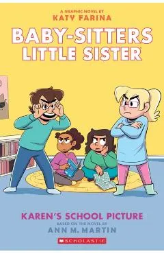 Karen's School Picture: A Graphic Novel (Baby-Sitters Little Sister #5) (Adapted Edition)