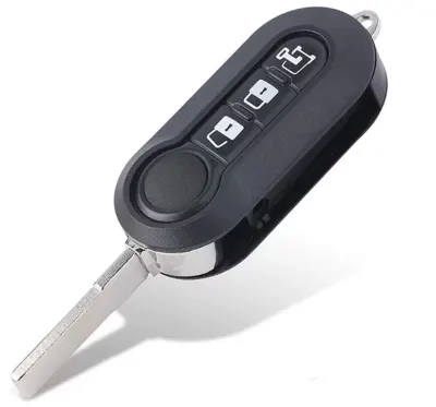 Carcasa Cheie Auto Techstar cu 3 butoane, compatibila Fiat Autoutilitara, Fiat Ducato, Fiat 500, Citroen Jumper, Peugeot Boxer, Dodge Ram, Lamela SIP22