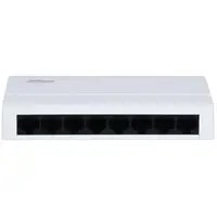 Switch 8 porturi gigabit Eco Series Dahua PFS3008-8GT-L-V2, fara management, plug and play