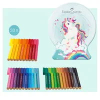 Carioci, 33culori/set, Unicorni 2023 Connector Faber-Castell
