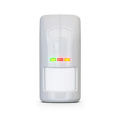 Detector de miscare exterior digital dual PIR si MW Satel OPAL PLUS GY, 15 m, 100 grade, senzor crepuscular, antimasking, creep zone, pet immunity 20 kg, gri