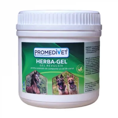 Gel calmant pentru dureri Promedivet Herba Gel 500 gr