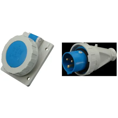 Solutie Completa Priza Incastrata si Fisa Industriala SEZ IP67 (32A, 230V) - Fiabilitate si Siguranta in Medii Dure