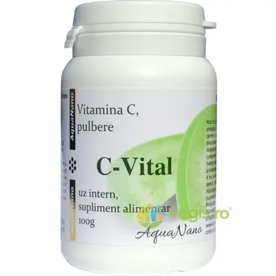 Vitamina C Naturala Pulbere C-Vital Aquanano 100g