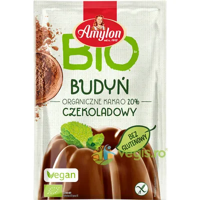 Budinca Pudra de Cacao fara Gluten Ecologica/Bio 40g