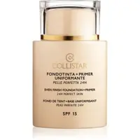 Collistar Even Finish Foundation+Primer 24h Perfect Skin bază de machiaj SPF 15