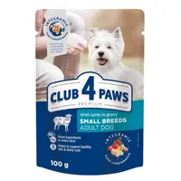 Hrana umeda premium caini, Club 4 Paws Adult Mini, Miel, 100 g