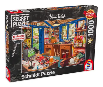 Puzzle Schmidt din 1000 de piese - Camera tatalui