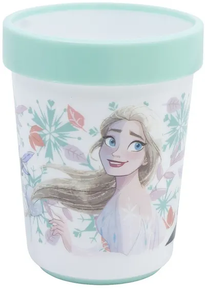 Cană cu bază antiderapantă Stor Frozen - Snowy Tale, 260 ml