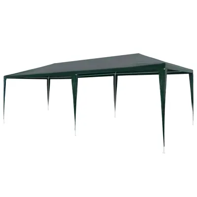 vidaXL Cort de petrecere, verde, 3 x 6 m, PE