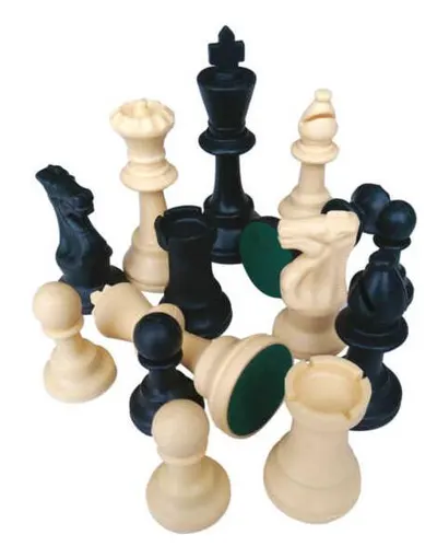 Figurine din plastic pentru șah Modiano - grevate, 9.5 cm