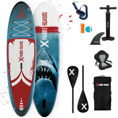 Paddle Gonflabil X Shark Convertibil în Kayak