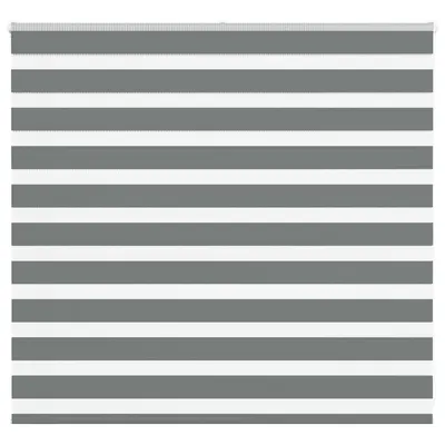 Gossi jaluzea tip zebra gri inchis latime tesatura 150,9 cm poliester