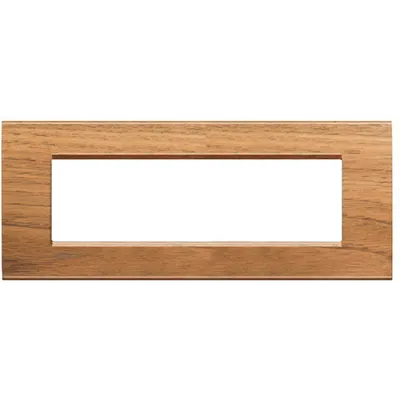 Placa ornament ,7 module, nuc, living light, BTICINO