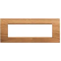 Placa ornament ,7 module, nuc, living light, BTICINO