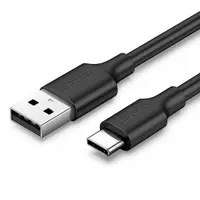 Cablu Date si Incarcare USB-A - USB-C UGREEN US287, 18W, 1m, Negru