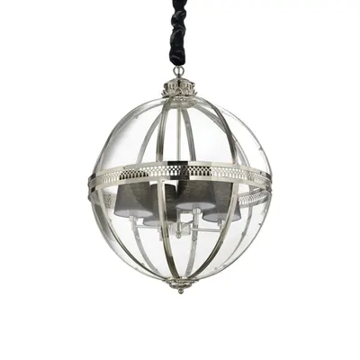 Corp de iluminat suspendat, lustra WORLD SP4 CROMO