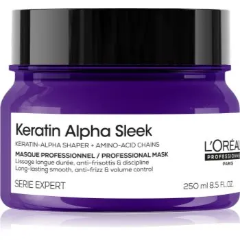 L’Oréal Professionnel Serie Expert Keratin Alpha Sleek masca hranitoare pentru un aspect neted al părului