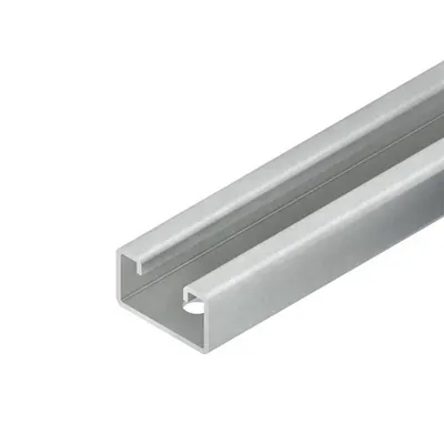 Profil C Tip 2986 Profil C, latime fanta 18 mm, conform. conform DIN EN 60715, neperforat 2986/3 SO