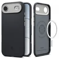 Husa MagSafe pentru Apple iPhone 17 Air, Spigen, Caseology Nano Pop, Neagra ACS10301