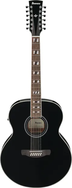 Chitară electro-acustică Ibanez - Artwood, AJ7012M1E-BK, Black High Gloss