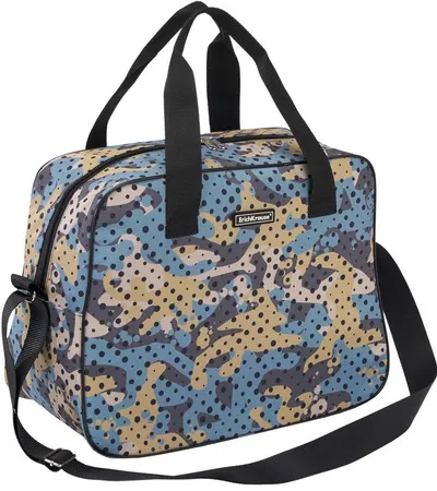 Geantă de sport Erich Krause Dots vs Camo - 21 l