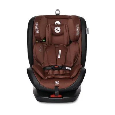 Scaun auto, Lorelli Ares, Isofix, i-Size, rotativ 360 grade, 40-150 cm, 0 luni-12 ani, Ginger