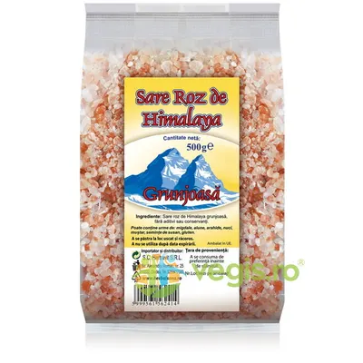 Sare Roz de Himalaya Grunjoasa 500g