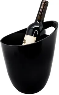 Răcitor de sticle Vin Bouquet - Ice Bucket, negru