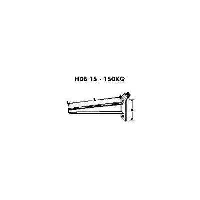 Suport perete 150kg 150mm