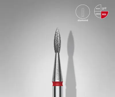 Staleks Capat Freza Flacara Rosu 1,8mm FA11R018/8