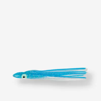 Nălucă flexibilă Pescuit marin Octopus 6cm Albastru