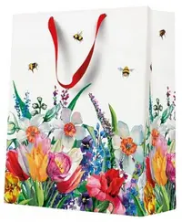 Pungă cadou PAW - Meadow With Bees, 26.5 x 33.5 x 13