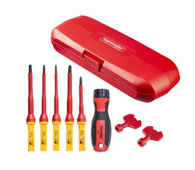 Set de șurubelnițe izolate Topmaster - Pro, 1000 V, 8 piese