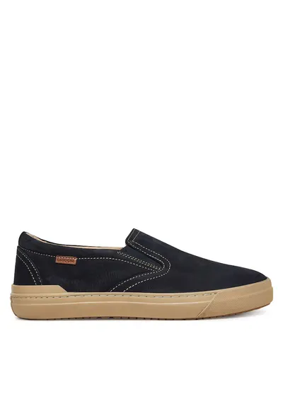 Pantofi barbatesti - bleumarin - piele naturala