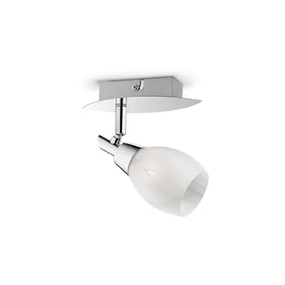 Aplica Soffio 1 bec, dulie G9, L:160 mm, H:180 mm, Nichel satinat