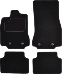 Covorase auto (set, velur, 4 bucati, culoare negru) JAGUAR XF intre 2008-2015