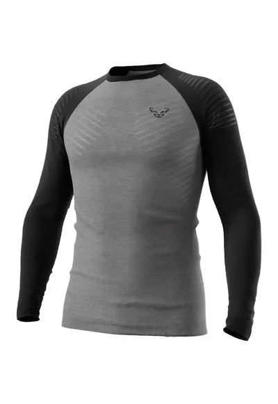 Bluza de corp barbati Tour Light Merino Negru/Gri - Negru