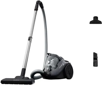 Aspirator fără sac Rowenta - Compact Power Cyclon, gri