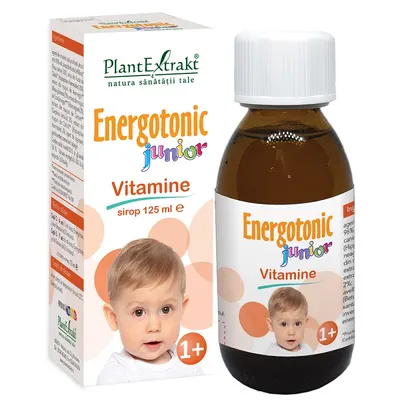 Sirop Energotonic Vitamine, 125ml, PlantExtrakt